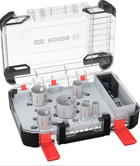 Bosch Pro Multi-Material PC plus 9-teiliges Lochsägen-Set – 2608594...