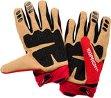 100% airmatic 2 - mtb gloves red black | m