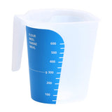 Messbecher 1000 ml blau dbp | 3 Stück