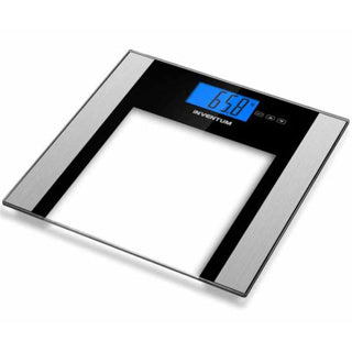 Inventum Personenwaage digital pw708zw Körperanalyseglas LCD-Display