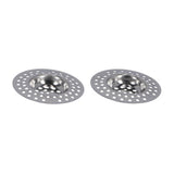 Westmark Spülbeckensiebe Edelstahl 7 cm 2 Stück
