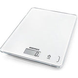 Soehnle Küchenwaage Compact 300 – digital – 1 Gramm genau – bis 5 kg – weiß