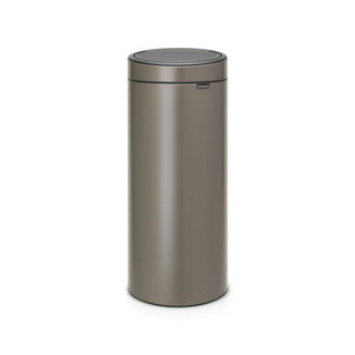 Brabantia Touch Bin Abfallbehälter – 30 Liter – Platin