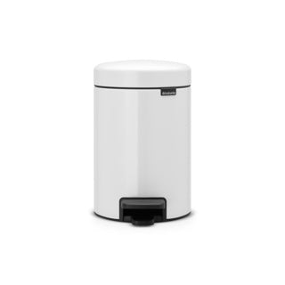 Brabantia Treteimer Newicon 3 ltr weiß mit Inneneimer aus Kunststoff