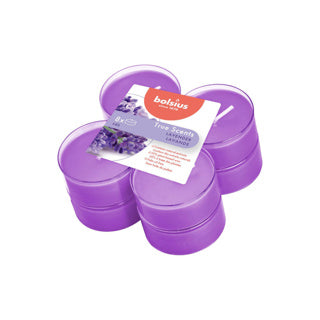 Bolsius Maxilight Duft 8 Stück Lavendel