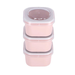 Sunware Sigma Home Lunchbehälter 3er-Set rosa | 3 Stück