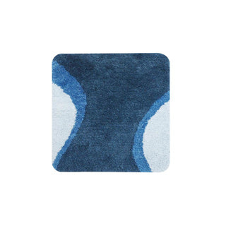 Dutch House Metz Bidetmatte 60 x 60 cm blau