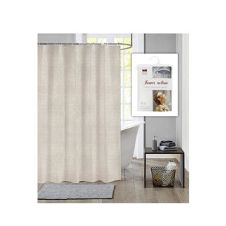 Dutch House Duschvorhang 180x200 Leinen