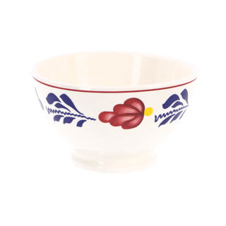 Royal Boch Bauernbontschale auf Fuß 13 cm | 6 Stück