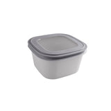 Sunware – Sigma Home Lebensmittel-Aufbewahrungsbox 3,8 l grau – 23 x 23 x 12,4 cm