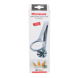 Westmark Eierschneider für 6 Keile, Zange, Länge: 18,1 cm, Aluminium Edelstahl, Columbus, Grau, 10602260