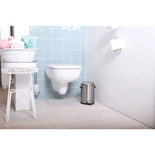 Eko Vepa Bins Treteimer Belle Deluxe matt Edelstahl 3 Liter