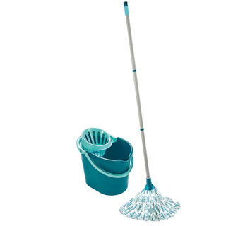 Leifheit 56796 Classic Wischmopp-Set grün weiß