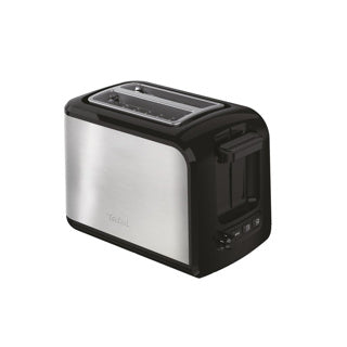 Tefal TT410D Express-Toaster 16x26x19 cm 850W Edelstahl schwarz