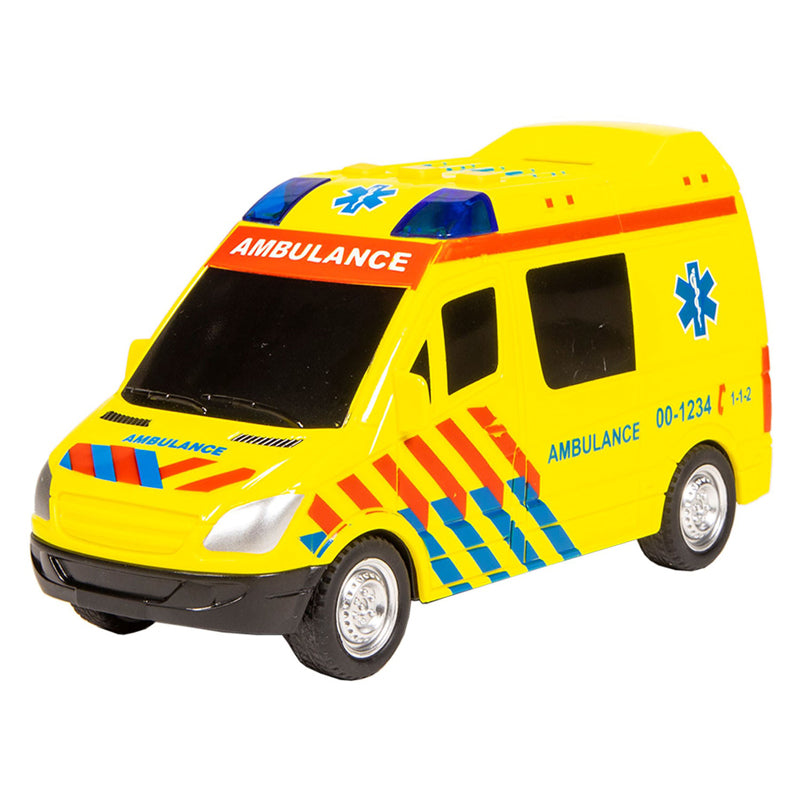 112 Rescue Racers Ambulance z światłem i dźwiękiem