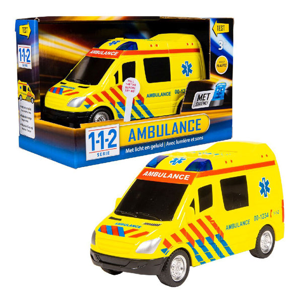 112 rescue racers ambulance met licht en geluid