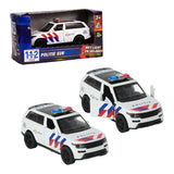 112 SUV policja Pul-Back 1:36 + Światło i dźwięk