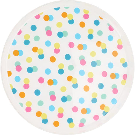 Excellent Houseware Teller mit Punkten 22,5cm, 4 Stk.