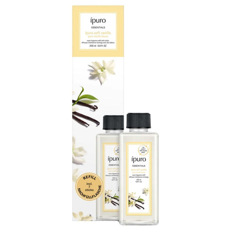 Ipuro geurdiffuser navulling soft vanilla 200ml