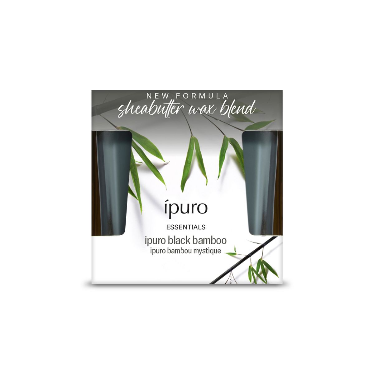 Ipuro geurkaars black bamboo 125gr.