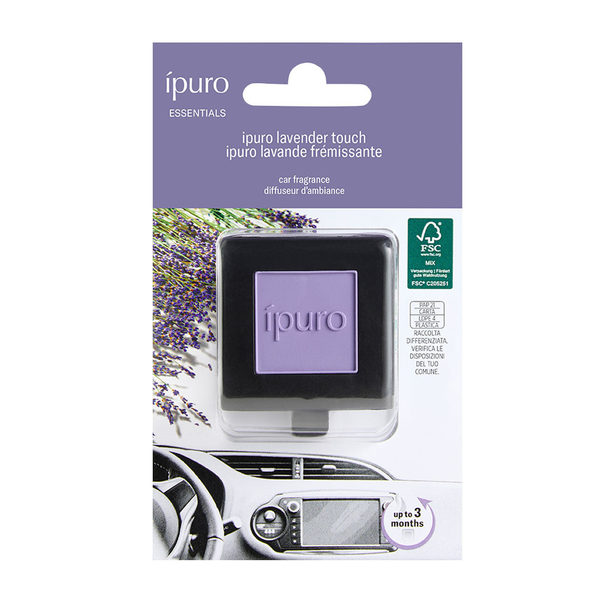 Ipuro car line lavender touch