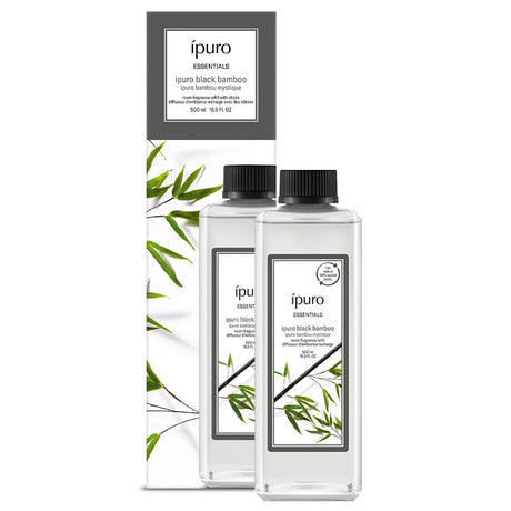 Ipuro geurdiffuser navulling black bamboo 500ml