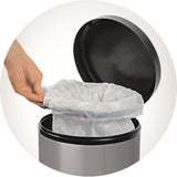 Rotho Rotho Paso Treteimer 30L Metallic Silber Schwarz