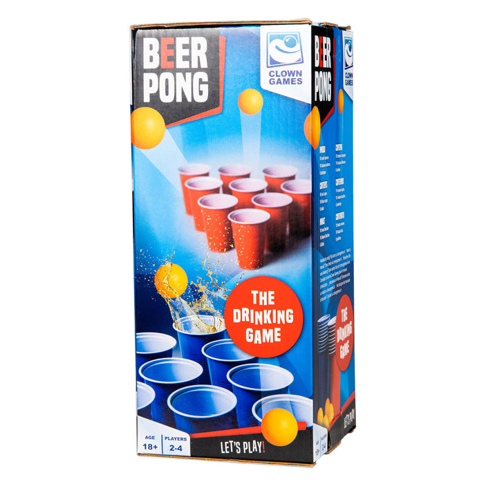 Klovnespill øl pong 20 kopper 6 baller