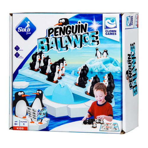 Juegos de payaso Penguin Balanspel