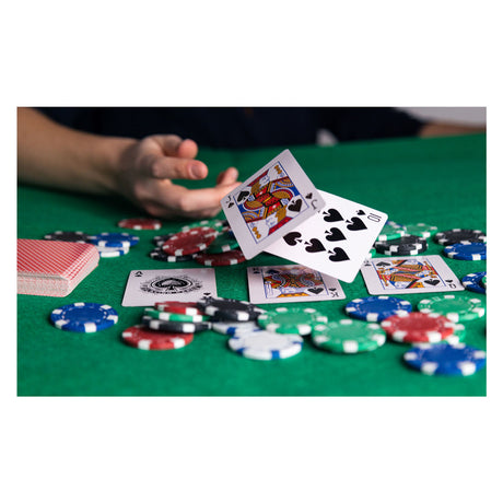 Clownspiele-Pokerset im Aluminiumkoffer