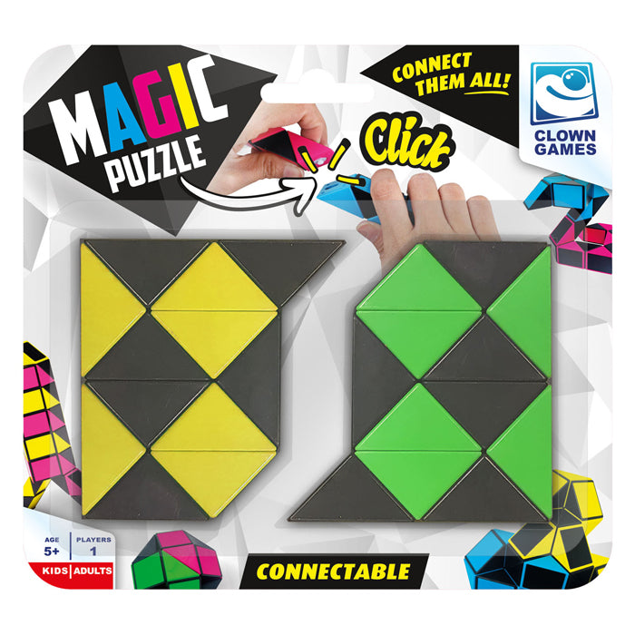 Clown games clown puzzle connectable 2x12