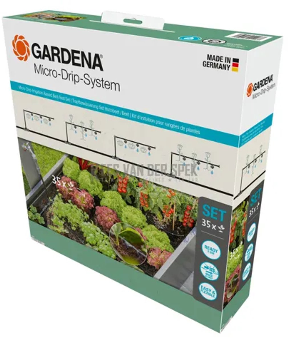 Gardena Start Set für erhöhte Blumenbeete und Gemüsegärten