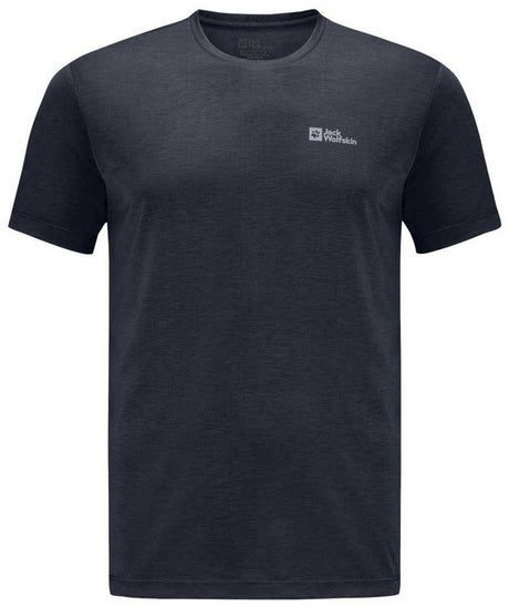 Jack Wolfskin vonnan s s t m Herren-T-Shirt – Mitternachtshimmel