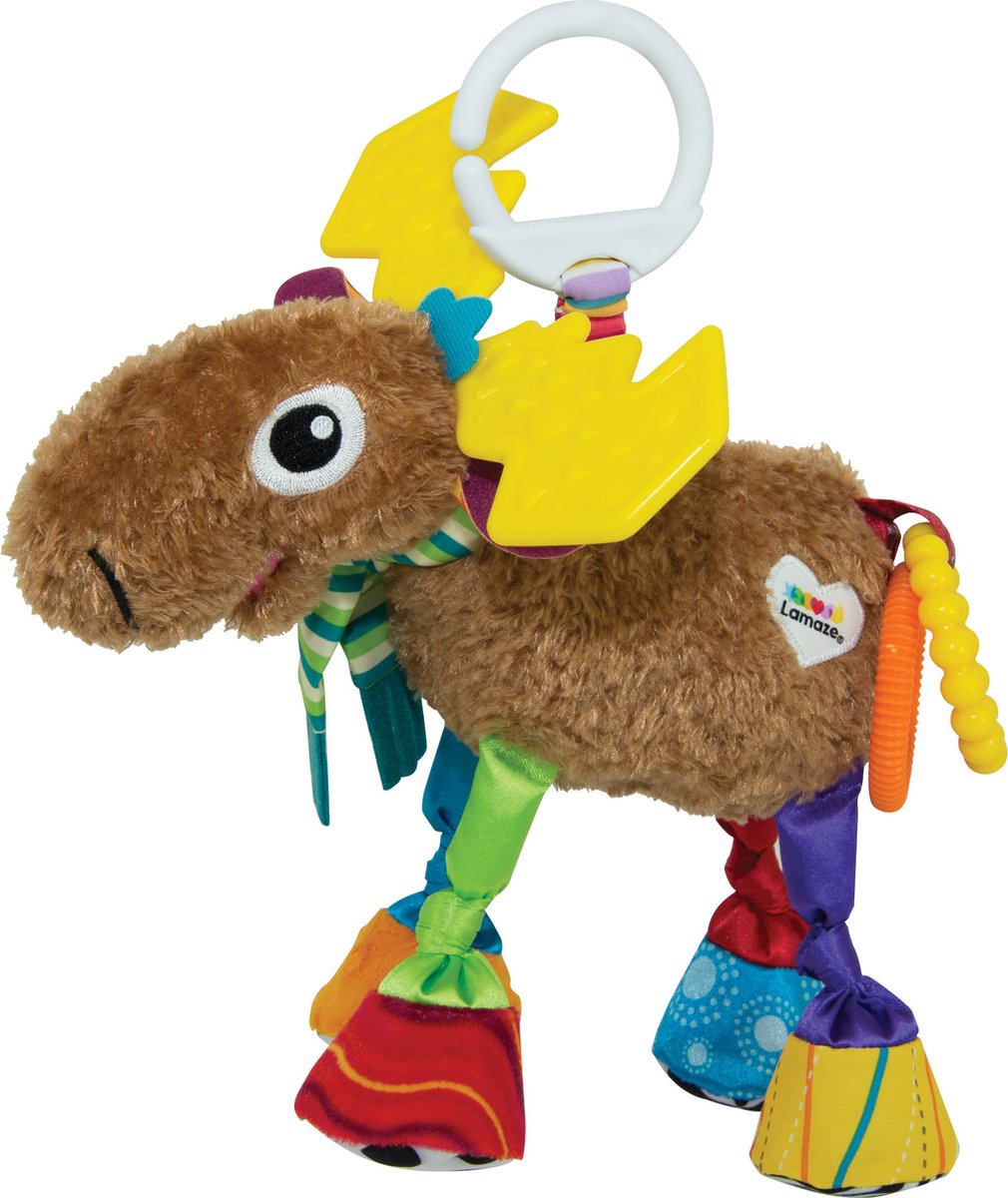 Lamaze spielt und züchtet Erik, den Elch