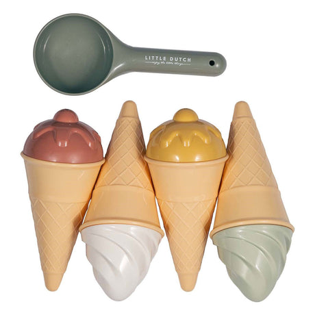 Little Dutch Eiscreme-Strandset, 9-teilig.