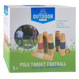 Outdoor -Spiele Holzpfoten Fußball