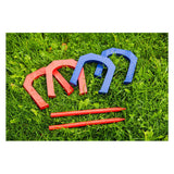 Outdoor play outdoor wooden horseshoe throw