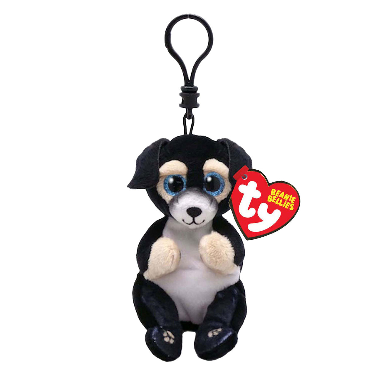 Ty Beanie Puppelcher Bellies Clip Ranger Dog, 10cm