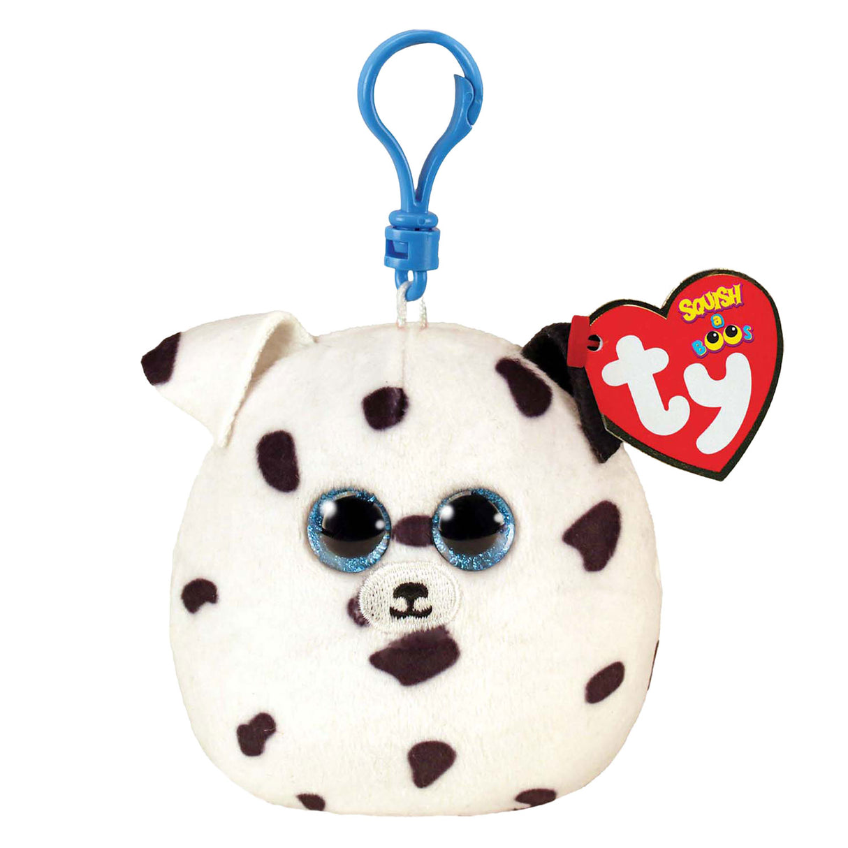 Ty Beanie Ty Squish a Boo Clips Fetch Dog, 8cm