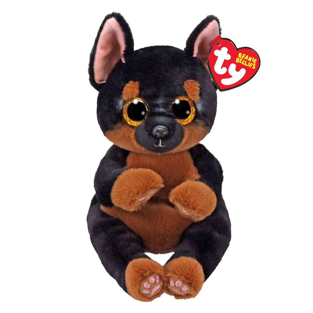 Ty Beanie Puppelcher Bellies Fritz Hond, 15cm