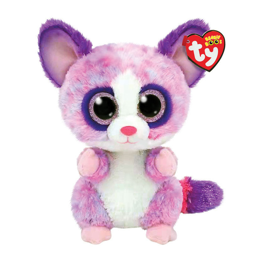 Becca Pink Bush de Ty Beanie Boo, 15 cm