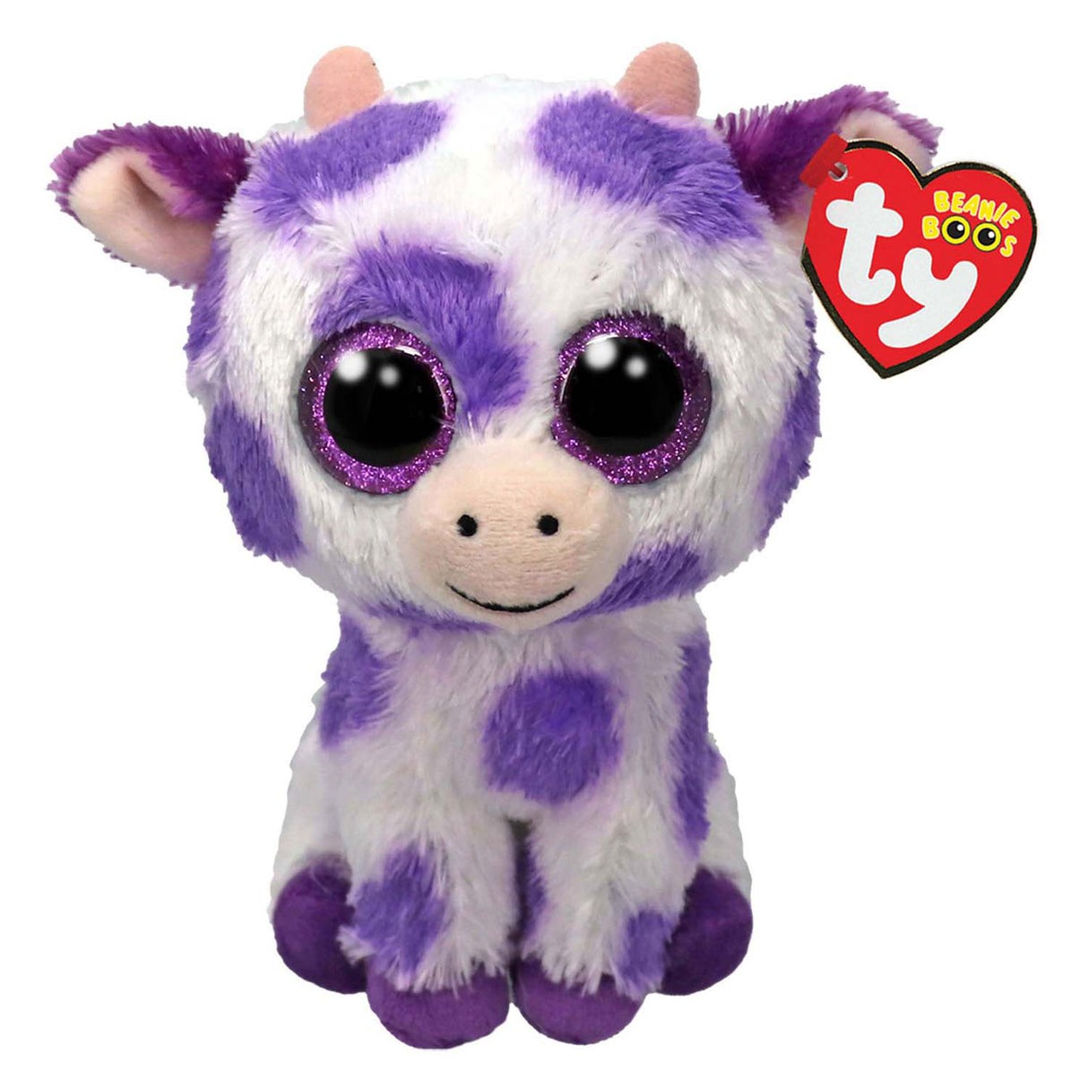 Ty Beanie Boo's Ethel Cow, 15 cm