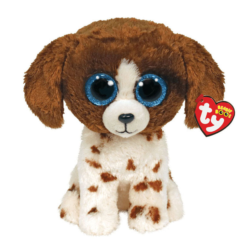 Perro Muddles de Ty Beanie Boo, 15 cm