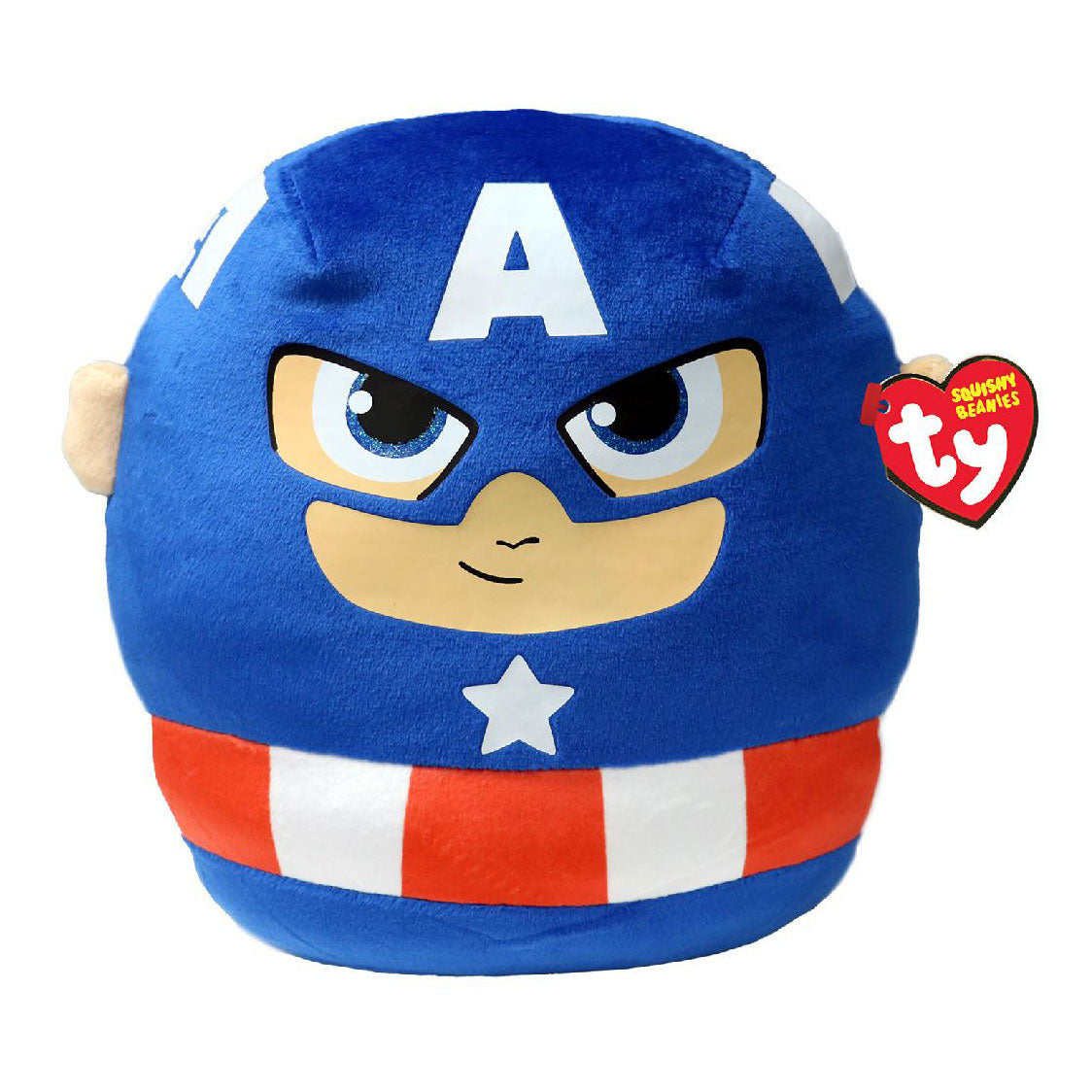 Ty Beanie Captain America squish en boo, 31 cm