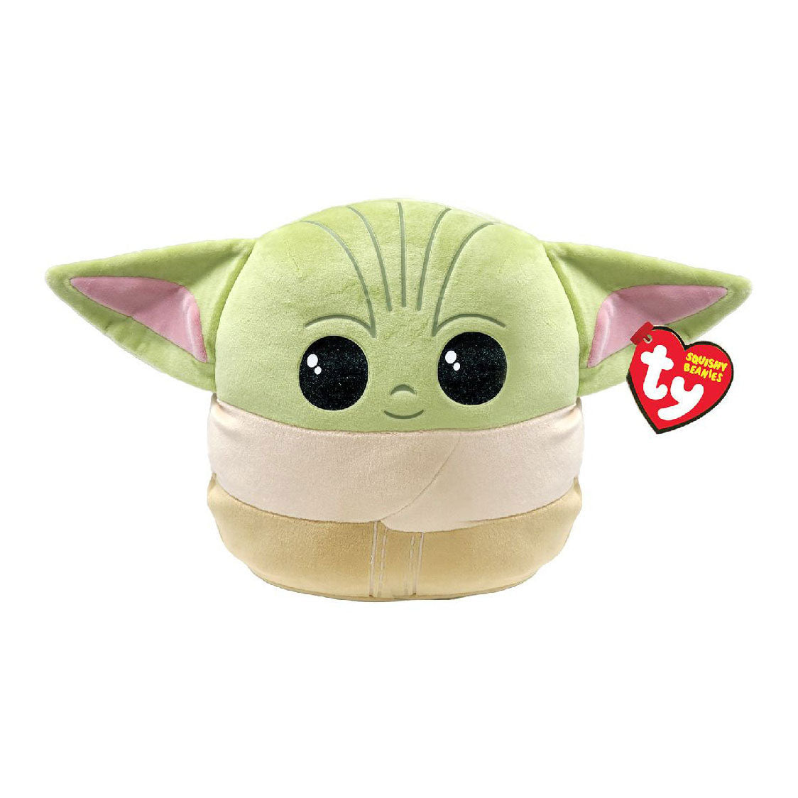 Ty beanie mandalorian grogu squish en boo, 31 cm