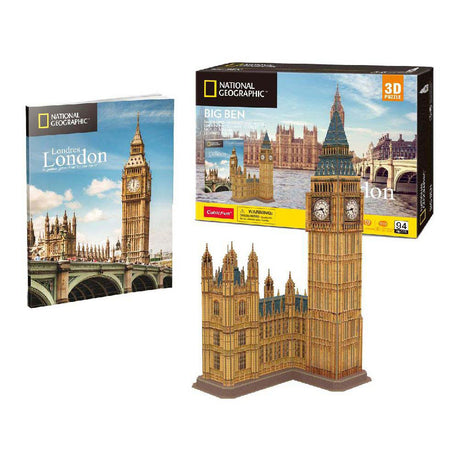 Kubisches lustiges 3D-Puzzle National Geographic Big Ben