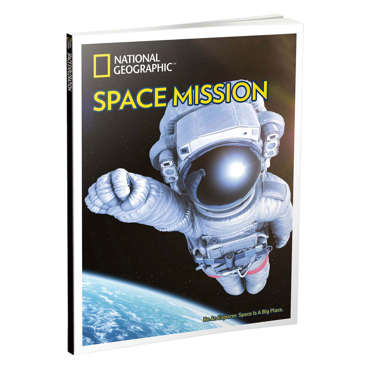 Kubisches, lustiges 3D-Puzzle, nationale geografische Weltraummission