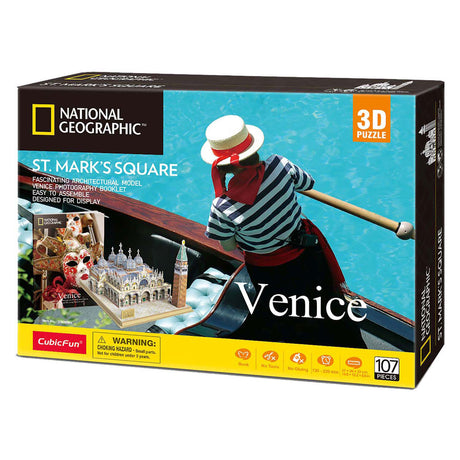 Kubisches lustiges 3D-Puzzle von der Piazza San Marco (2010315)