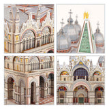 Kubisches lustiges 3D-Puzzle von der Piazza San Marco (2010315)