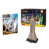 Kubisches lustiges 3D-Puzzle National Geographic Empire State Building